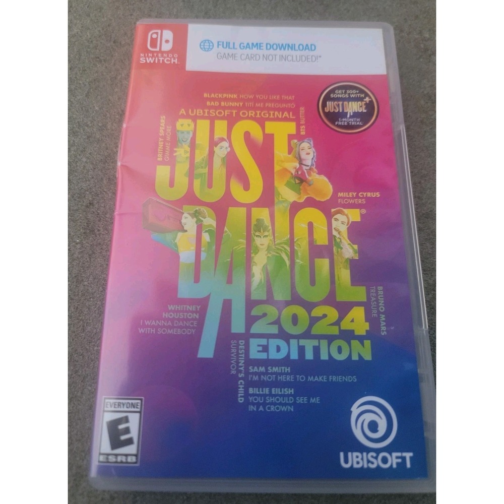 Just Dance 2024 (Code in Box) - Nintendo Switch Game New Sealed